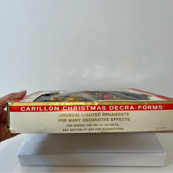 Vintage Carillon Lighted Christmas Decoration Works - Picture 6 of 9